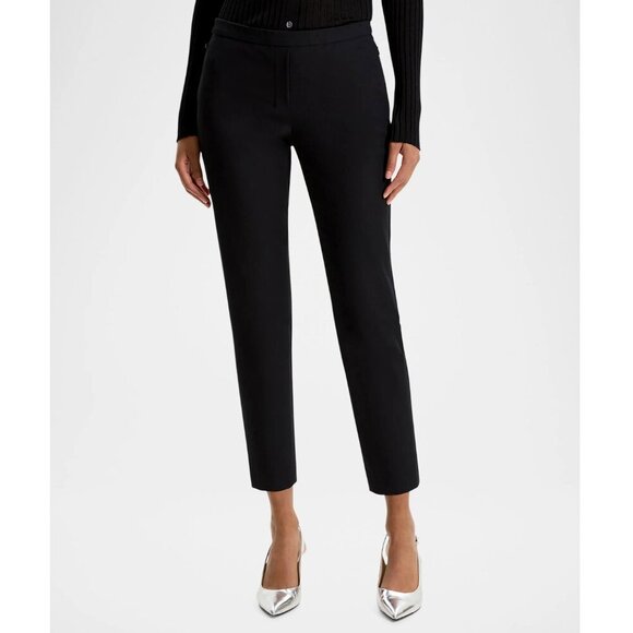 Theory Thaniel Approach Black Slim Fit Pull-On Pants - Picture 2 of 6